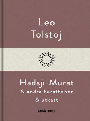 cover image of Hadsji-Murat och andra berättelser och utkast